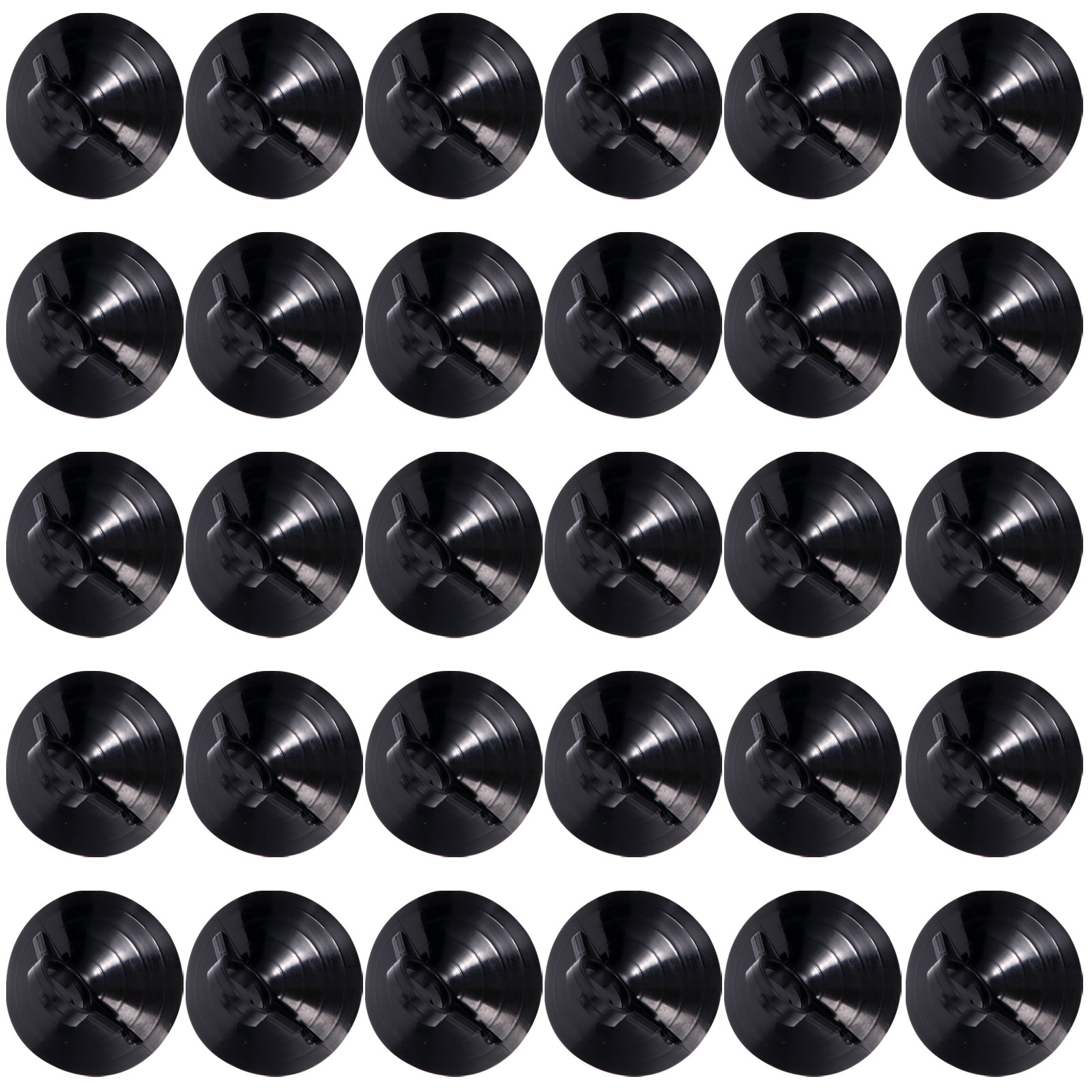 Plastic Cup 50Pcs - 50 stuks zonnescherm zuignappen, groot oppervlak,